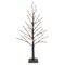 Melrose LED Lighted Glittered Christmas Twig Tree - 36" - Black